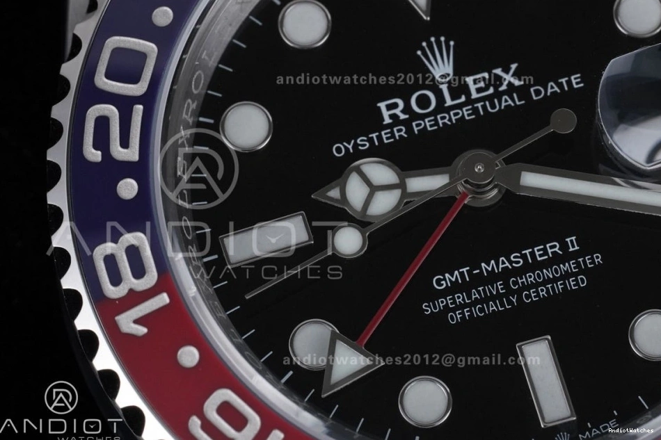Master Timeless 862 New ARF SH3285 Jubilee BLRO (UV 126710 Bezel 1:1 Pepsi GMT Edition On 904L Bracelet II V Best SS ) 0312